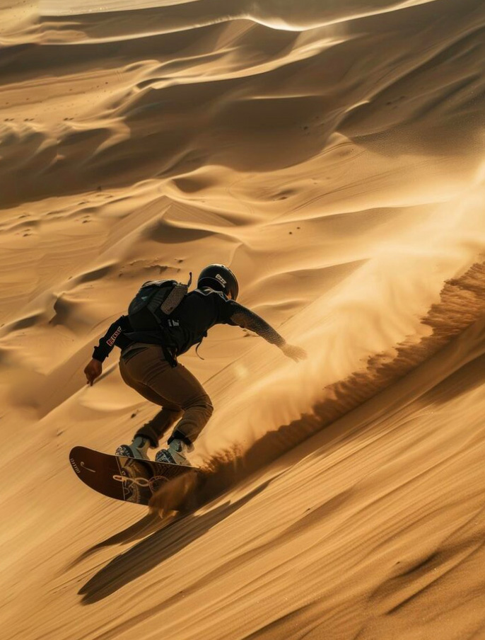 sandboarding